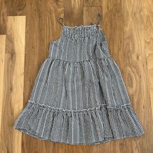 Black and White Gingham Sundress